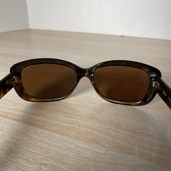 Ray-Ban JACKIE OHH RB4101 710 Cat Eye Tortoise Italy FRAMES ONLY 58-17-135 - Picture 5 of 8